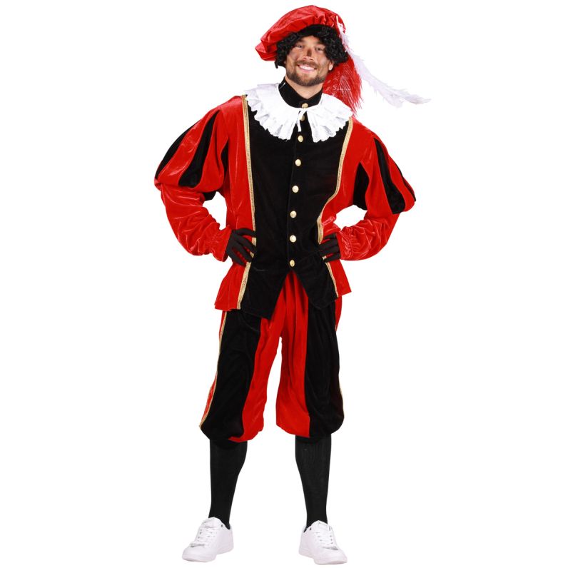 Pietenpak Populair Zwart-Rood-Rood